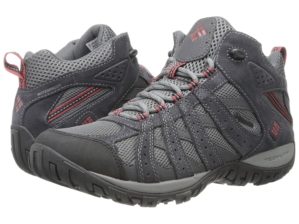 

Columbia Redmondtm Mid Waterproof (Charcoal/Garnet Red) Men's Shoes