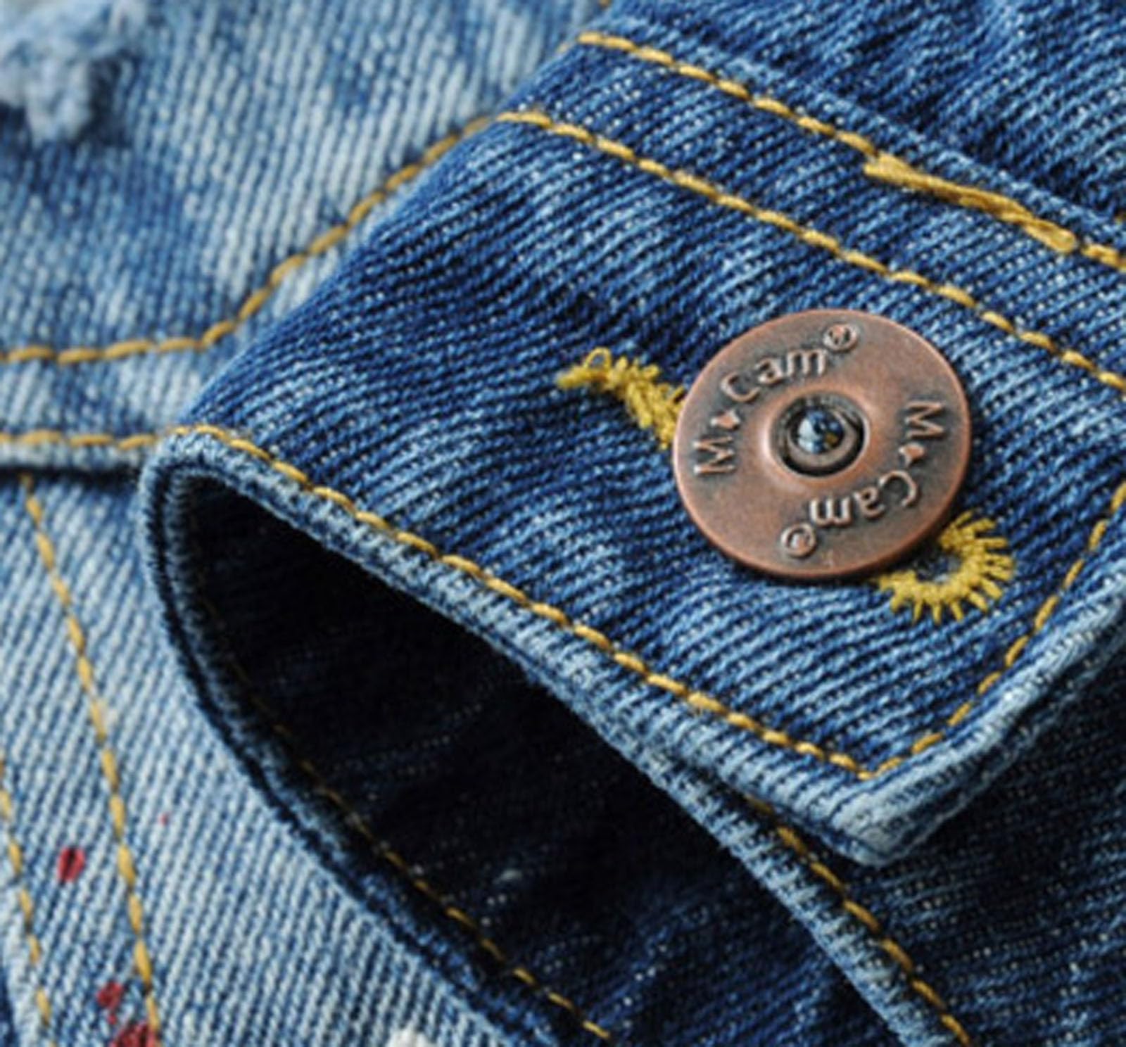 Veste en jean pour garçon avec capuche, vêtements d'extérieur classiques en tissu mélangé pour enfants et adolescents, manteau décontracté confortable