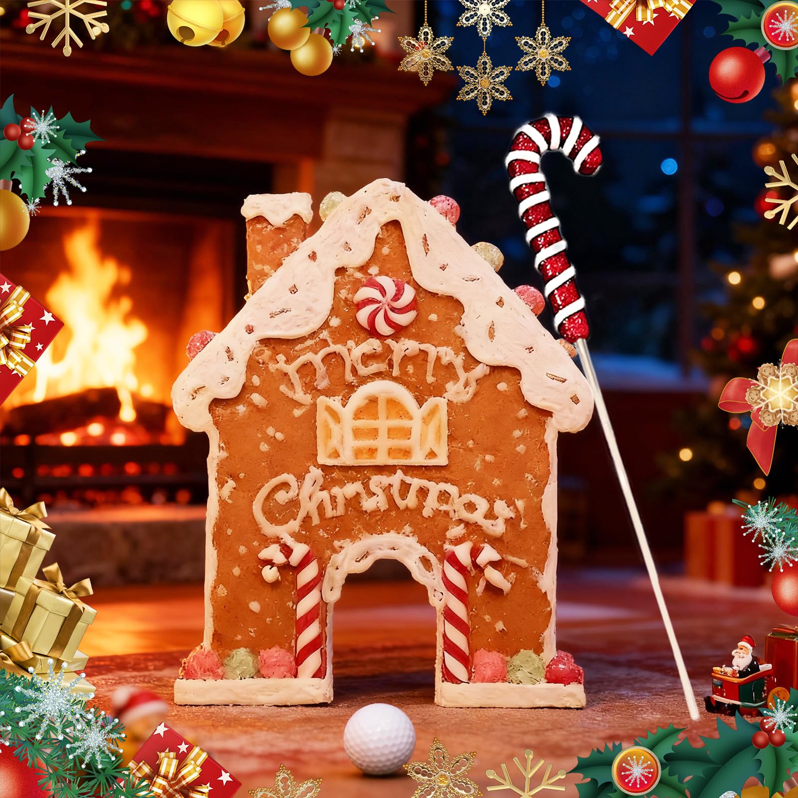 Jeu de golf de Noël, l'idée cadeau idéale pour animer les fêtes d'adultes