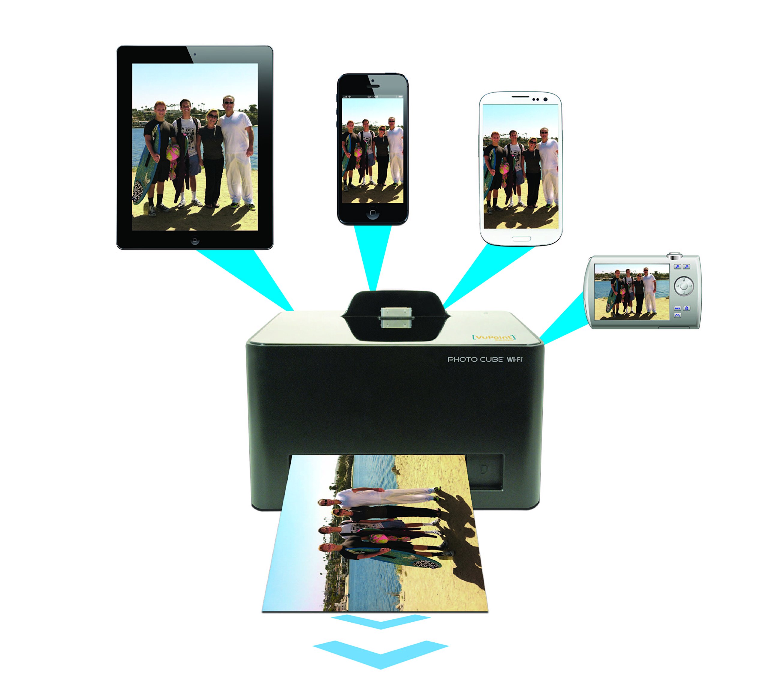 VuPoint IPWF-P30-VP Wireless Color Photo Printer