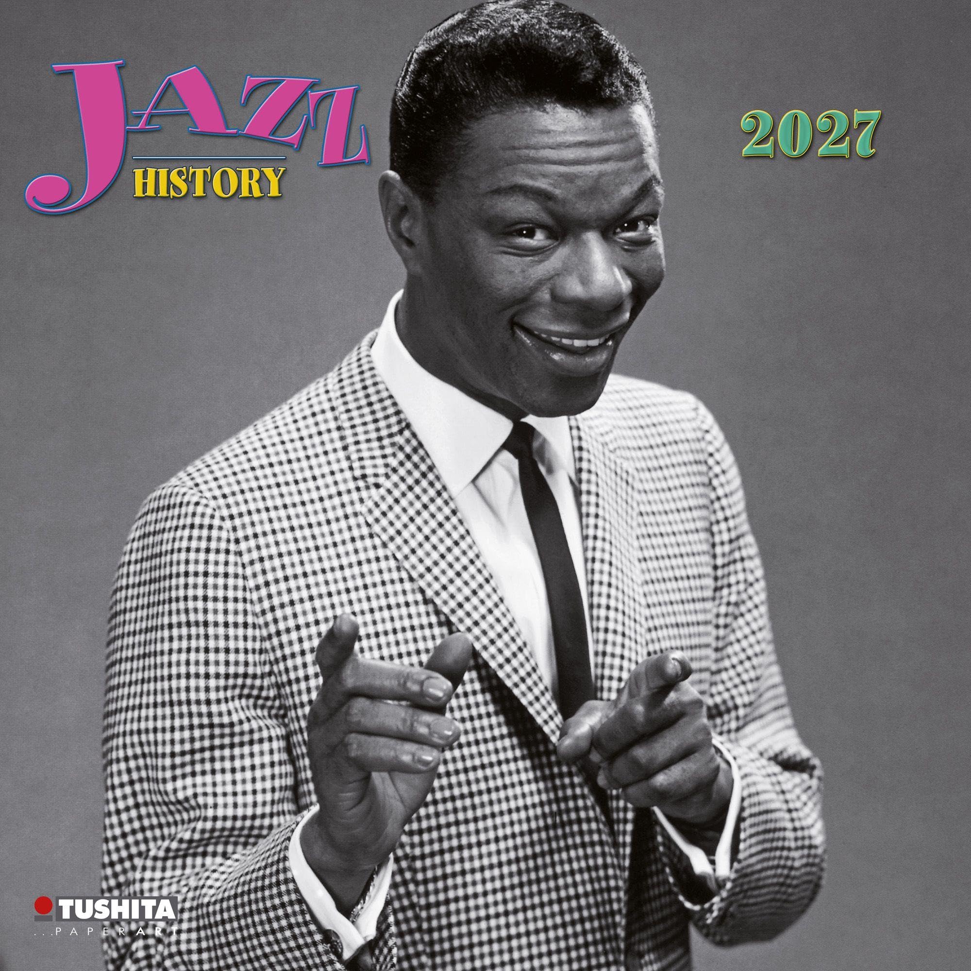 Jazz History Calendar 2027, Wall Calendars, Month To View, Entertainment, Gift