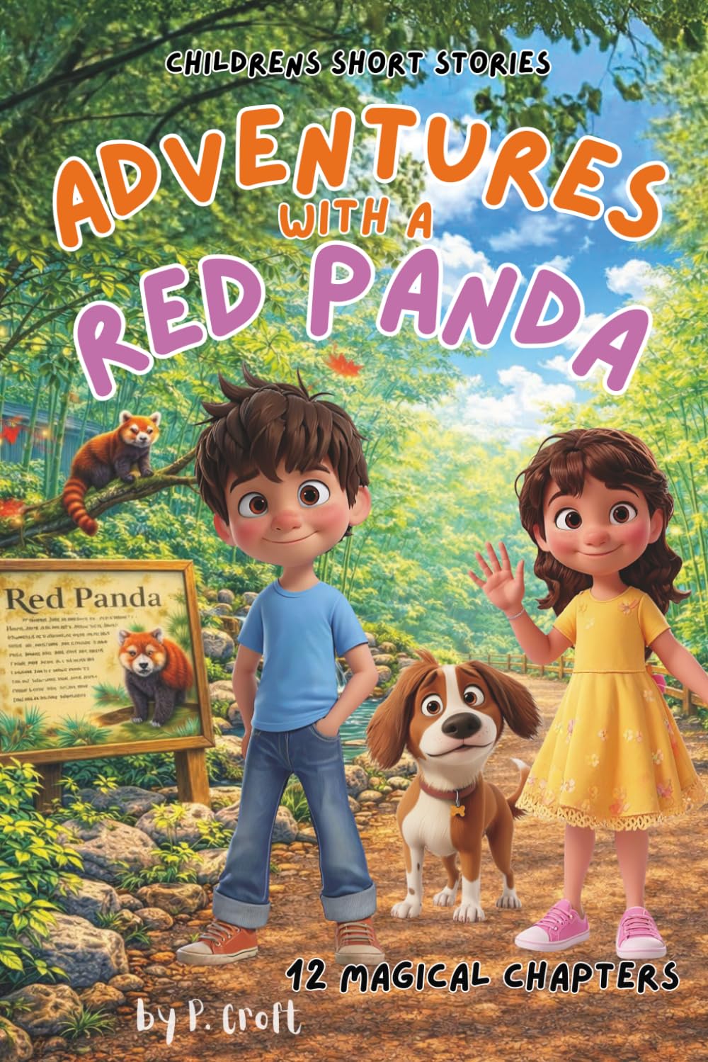 Children's Short Stories: Adventures with a Red Panda: A Magical Zoo Adventure Through a Hidden Bamboo Forest (The Adventures of Sam, Mia & Max)