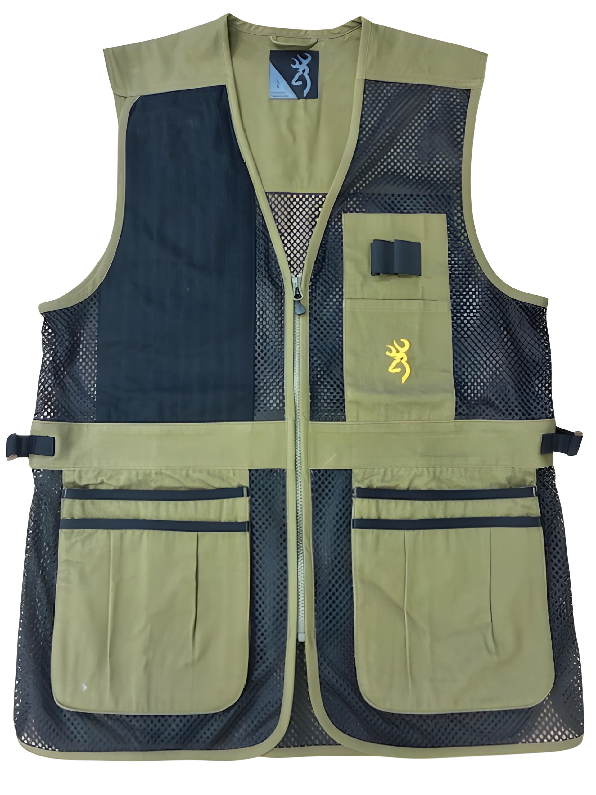 Browning Trapper Creek Mesh Shooting Vest – Lightweight Breathable Shooting Vest for Sporting Clays, Trap and Skeet