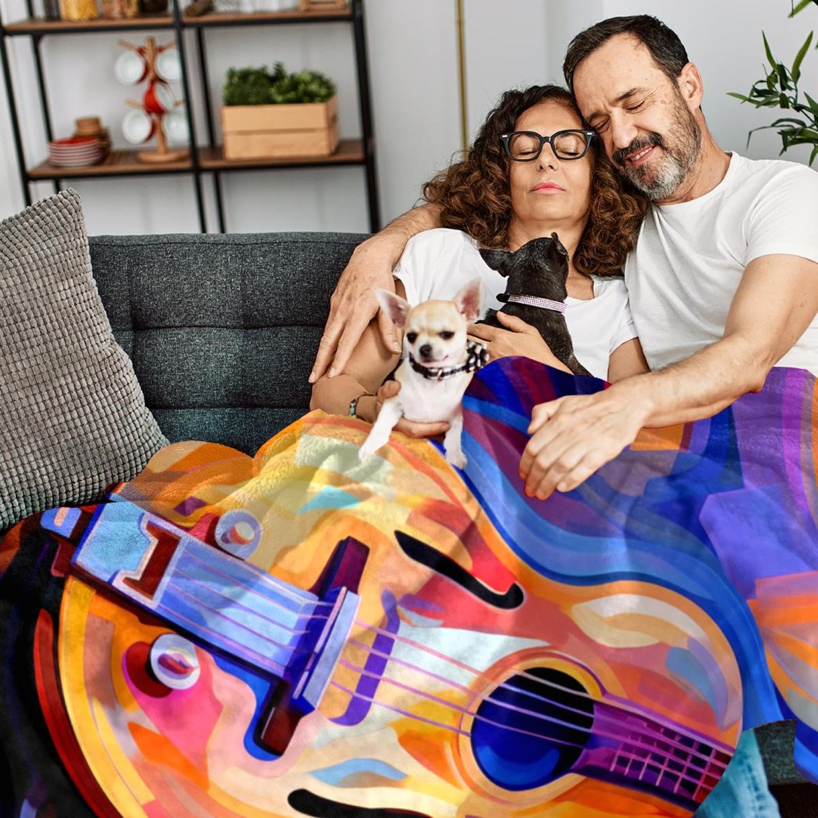 Amazon.com: Throw Blanket,Soft Blankets and Throws,Abstract Art