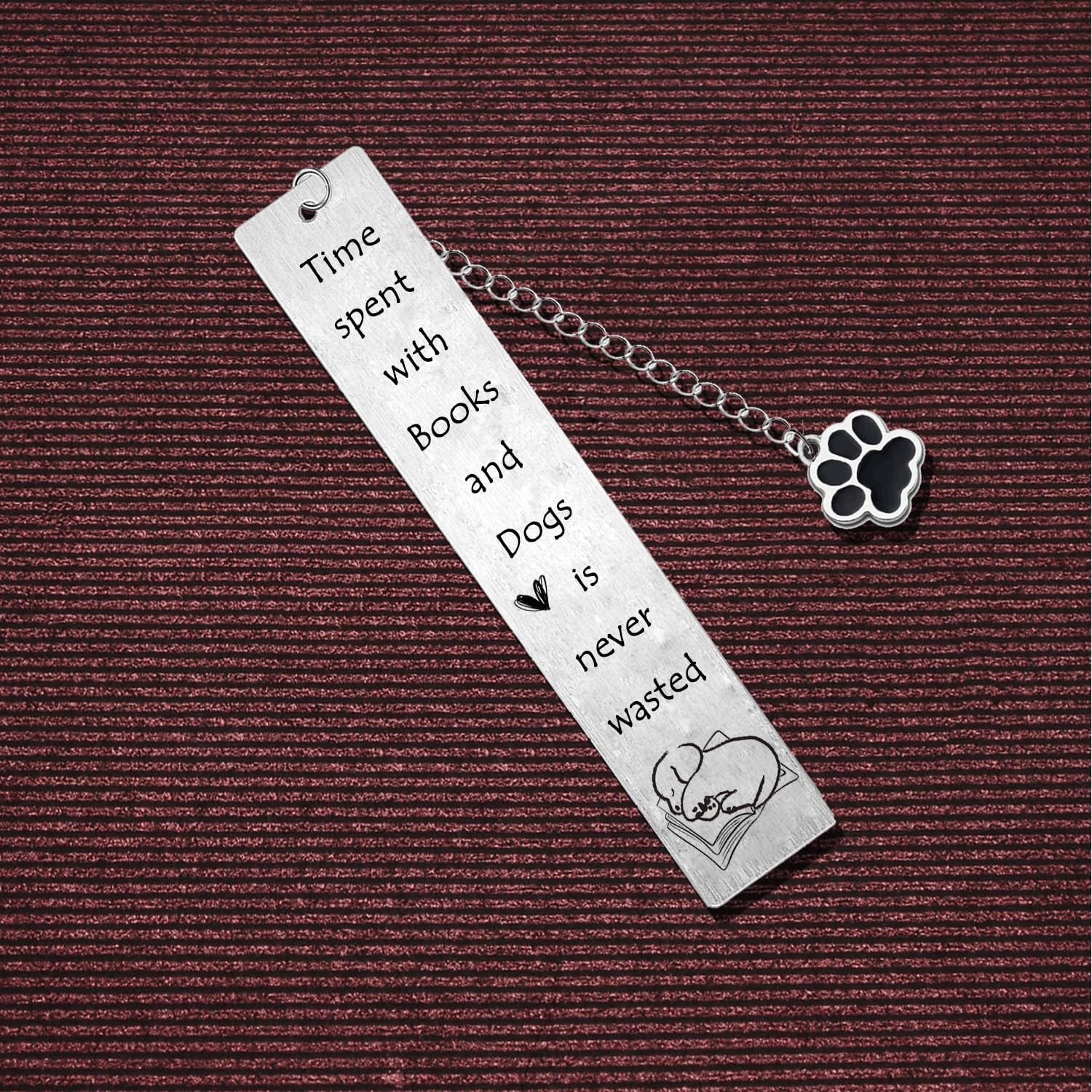 Dog Bookmark for Women Men Gifts for Dog Lovers Dog Themed Bookmark for Friend Animal Bookmark Dog Dad Dog Mum Gifts - Image 2
