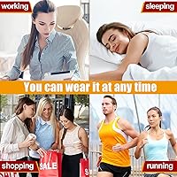 Vista 4 de Tondiamo 4 pares de almohadillas de alivio de juanetes, corrector de juanetes, férula ortopédica, calcetines correctores de juanetes, protector