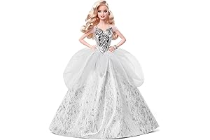 Barbie Signature 2021 Holiday Doll: Shimmering Silver Elegance for Festive Occasions