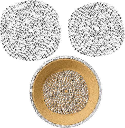 Ferraycle 2 pesos para tartas para hornear cadena de acero inoxidable de 6 pies y 10 pies para hornear pesas para tartas para cocinar masa de cocina