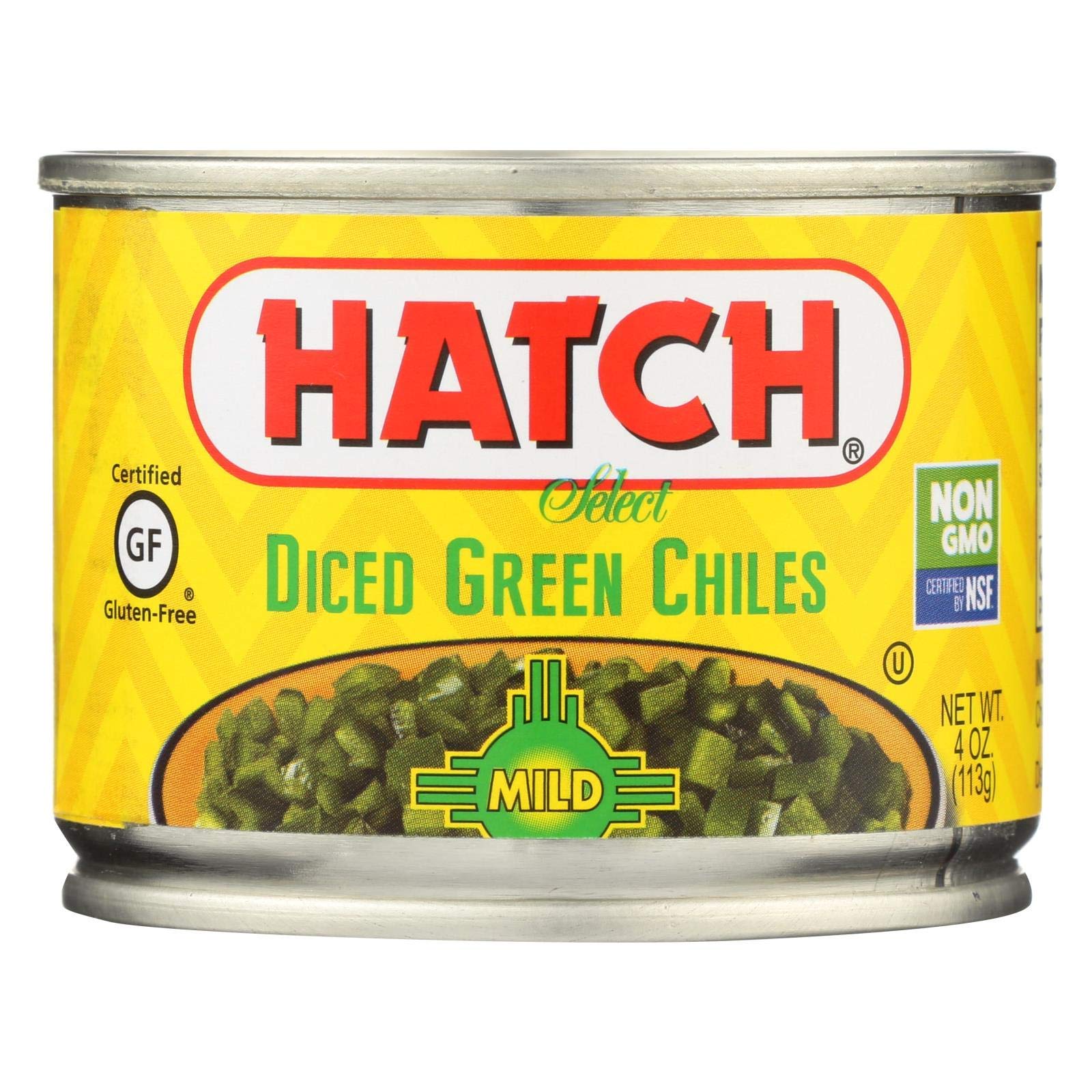 Chile Diced Green Mild 4 Ounces (Case of 24)
