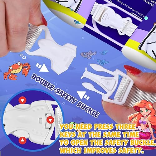 Miniatura 4 de Toddler Floaties, Kids Swim Vest for 22-66 Lbs, Arm Floaties with Adjustable Straps Swim Floats & Arm Band Suitable for Water Sports Pool Swimming