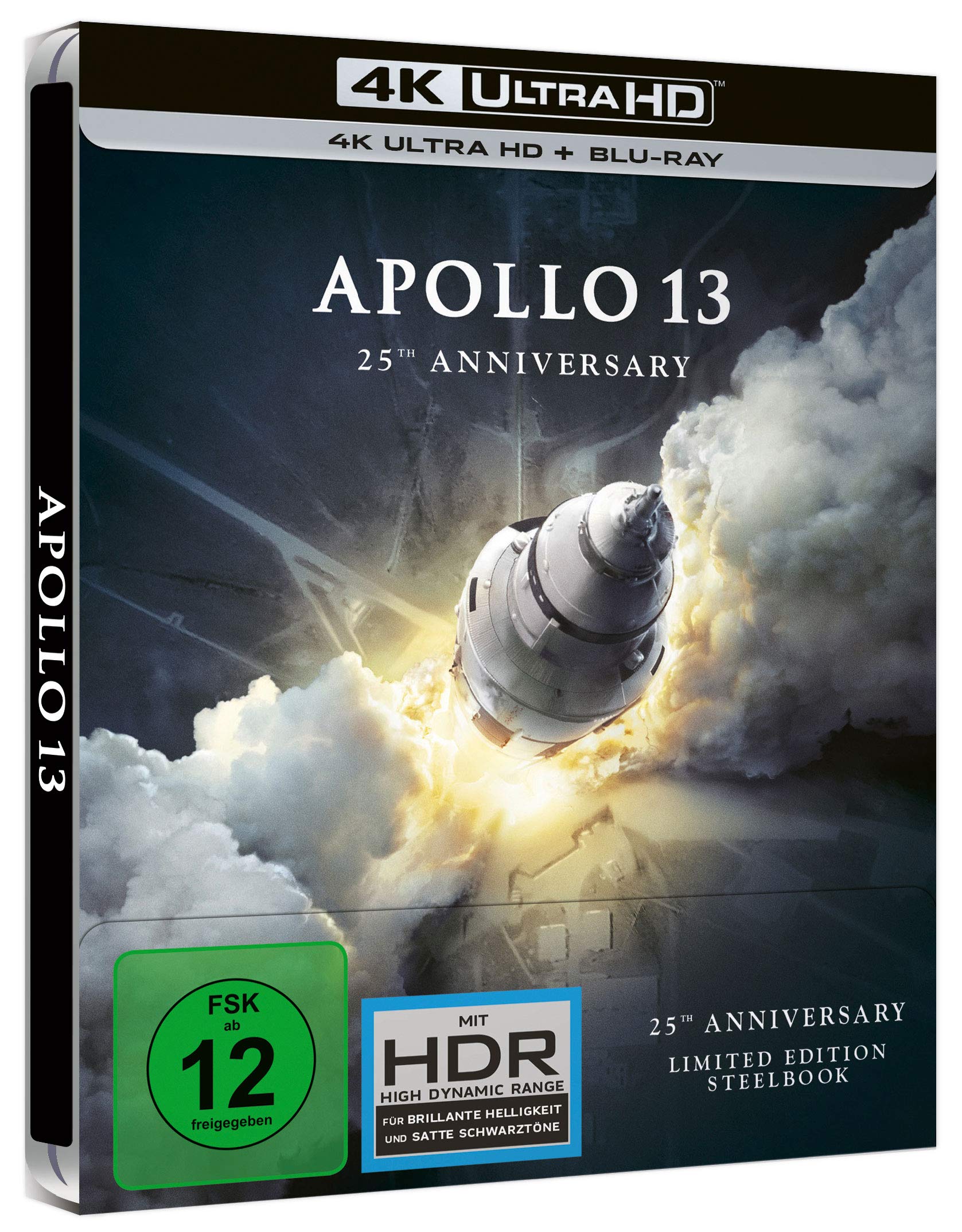 Apollo 13 - 25th Anniversary Lim. Steelbook (4K UHD) [Blu-ray]