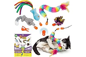 SnatchPack: The Ultimate Cat Toy Upgrade with 5 Magnetic Attachments