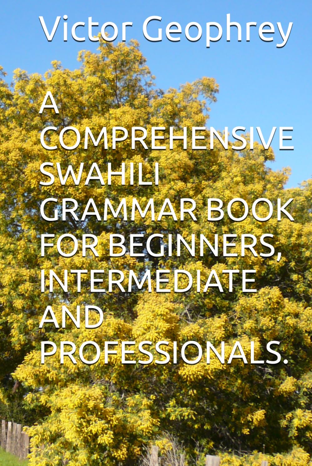 A COMPREHENSIVE SWAHILI GRAMMAR BOOK FOR BEGINNERS, INTERMEDIATE AND PROFESSIONALS.