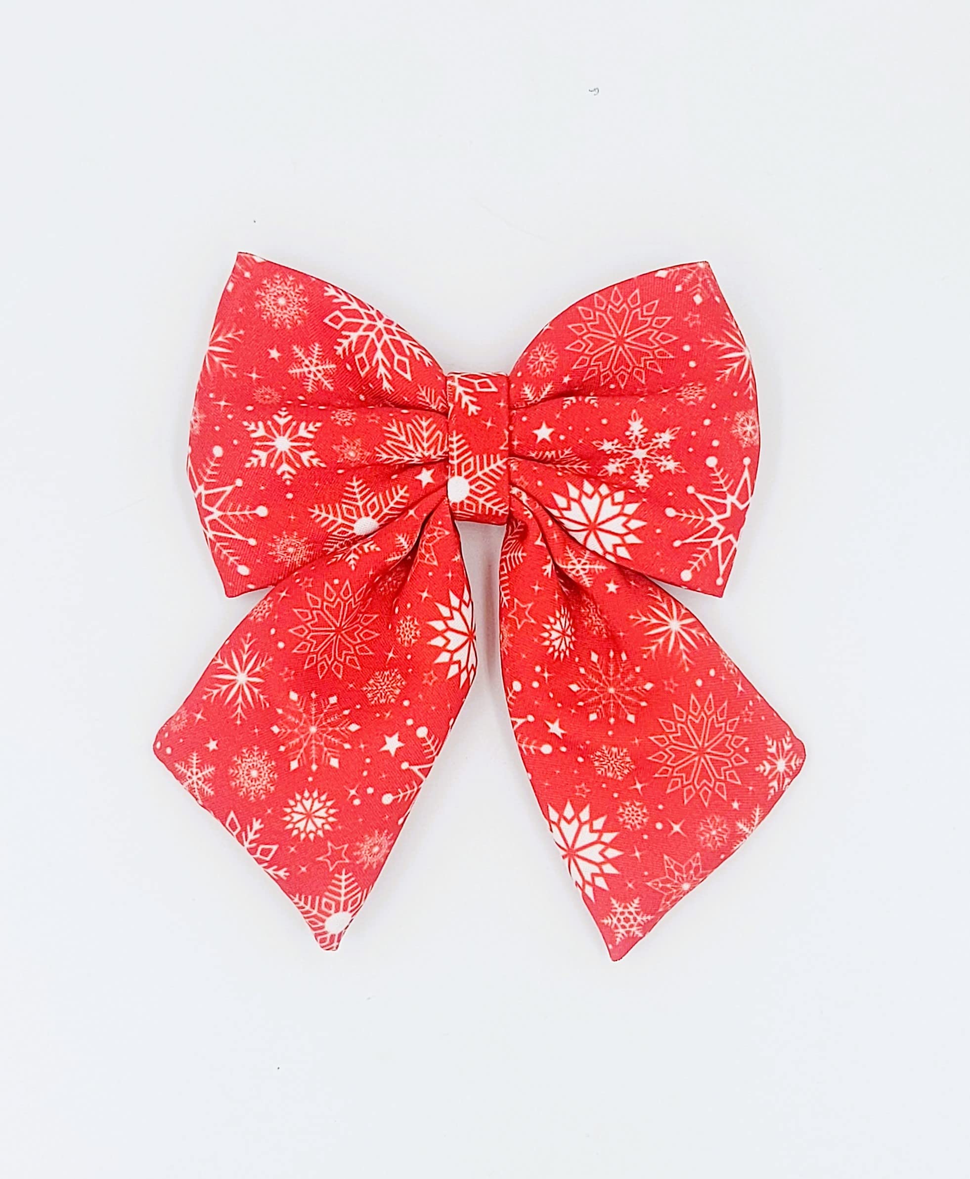 TinyShiny_Sailor Bow, Pigtail Bow, Girls Bow, Bows for Babies, Girls Hair Accessory, Woman hair accessory, Medium size Bow (Christmas Snowflakes) (B0BSQX7V3S) Amazon Price History, Amazon Price Tracker