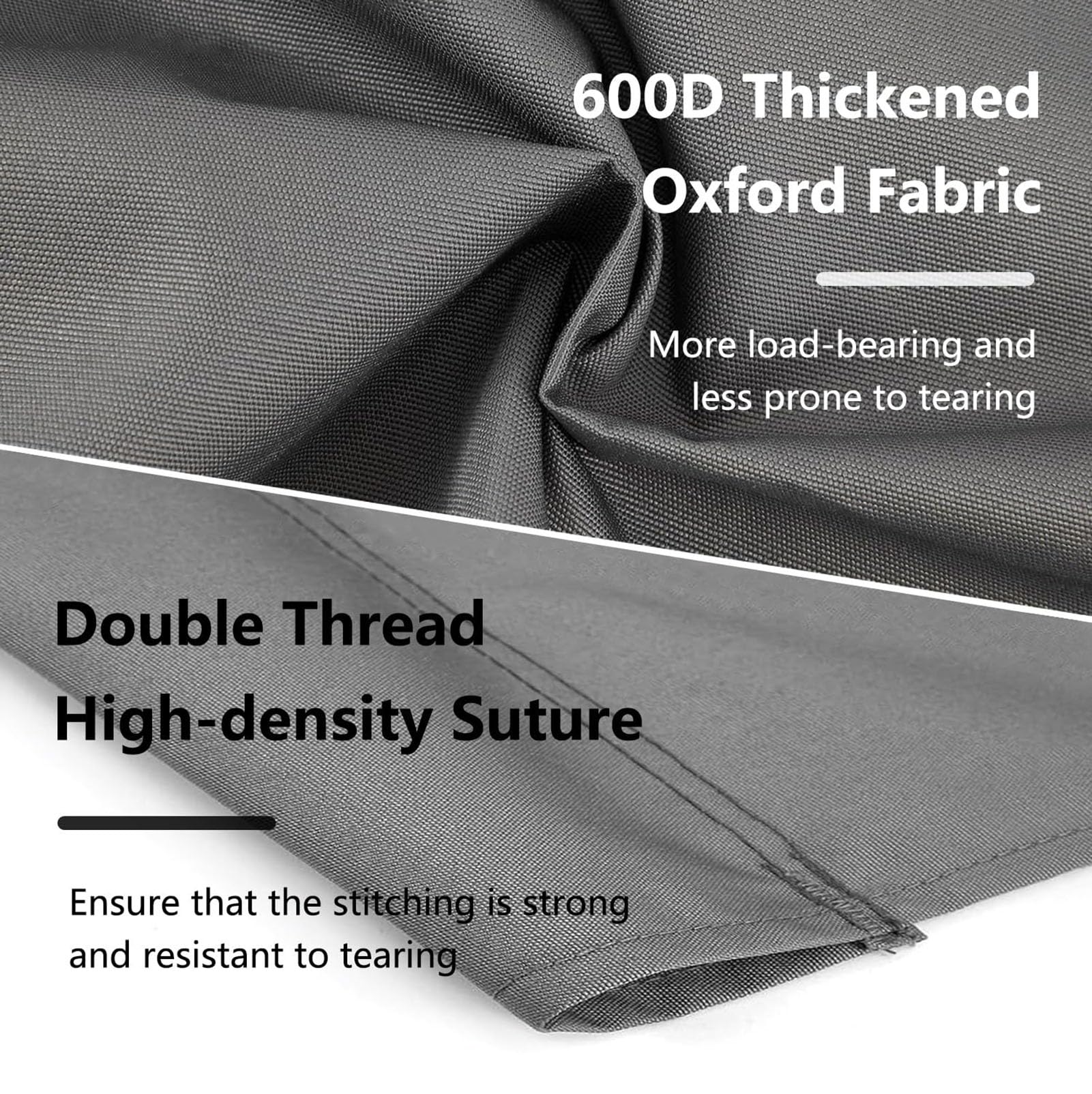 Coprisedile di Ricambio per Dondolo da Giardino, Cuscino da Esterno per Sedia da Giardino a 2/3 Posti, Tessuto Oxford 600D Impermeabile, per Dondolo da Giardino,Beigewhite,138 * 50 * 50cm