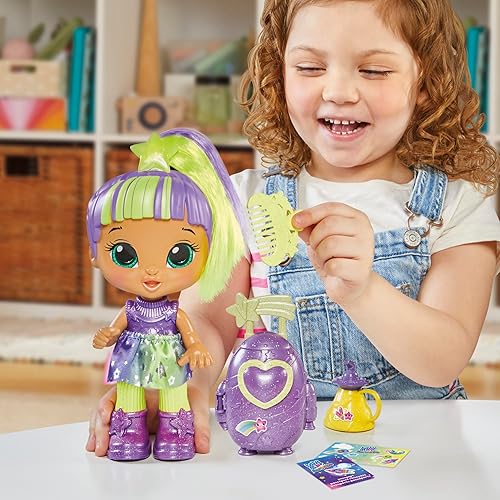 Miniatura 6 de Baby Alive Muñeca Star Besties adorable Luna muñeca de bebé vivo con temática espacial de 8 pulgadas para niñas y niños de 3 años en adelante