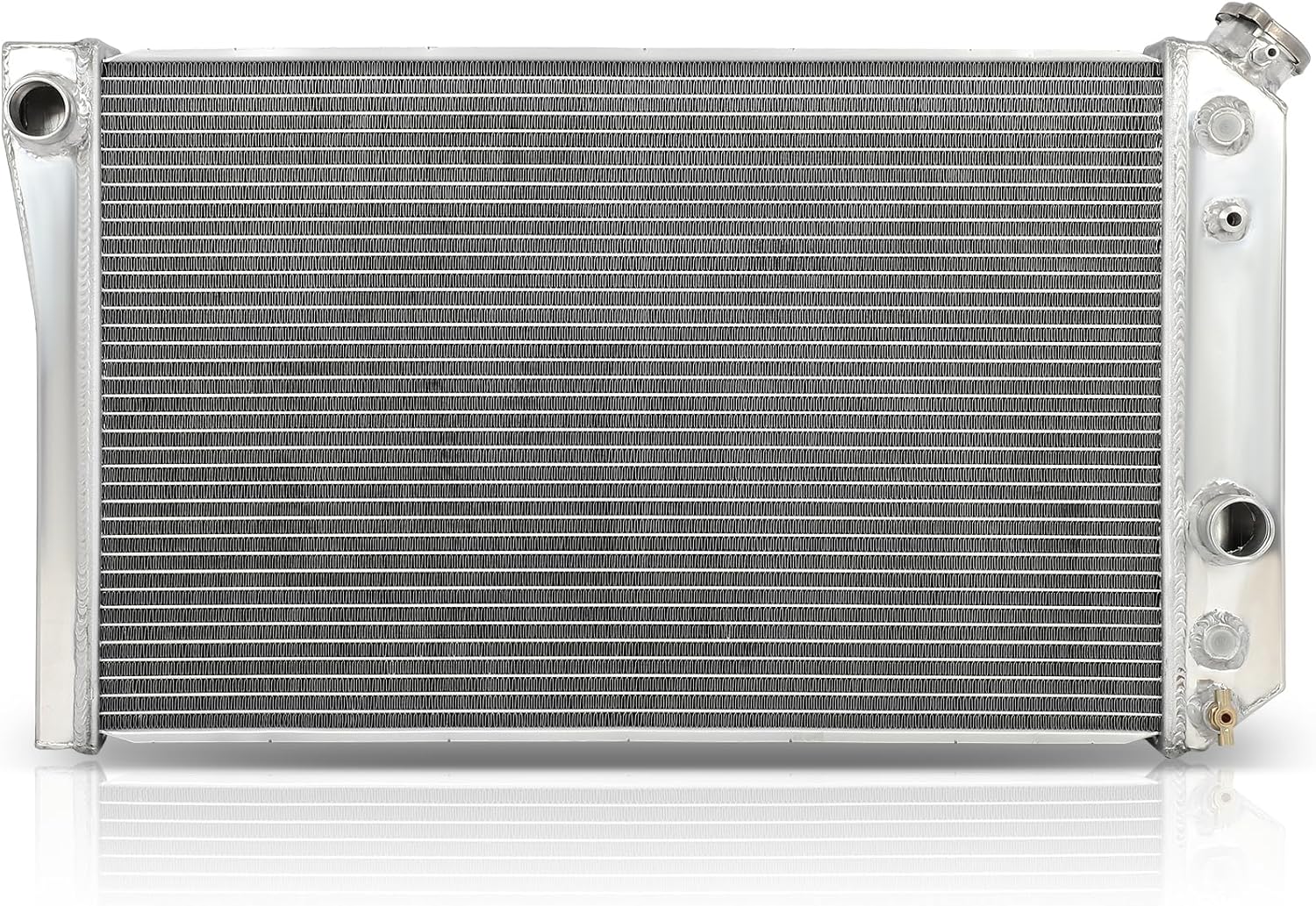 SCITOO DPI3052026 Aluminum Radiator Fit 1984-1990 for Chevrolet for Corvette 5.7L 1982-1985 for Chevrolet for S10 1.9L 1983-1984 for Chevrolet for S10 2.0L