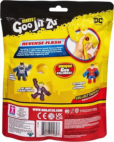 Miniatura 3 de Heroes of Goo Jit Zu DC S3 Hero PK Reverse-Flash, Multicolor (41289)