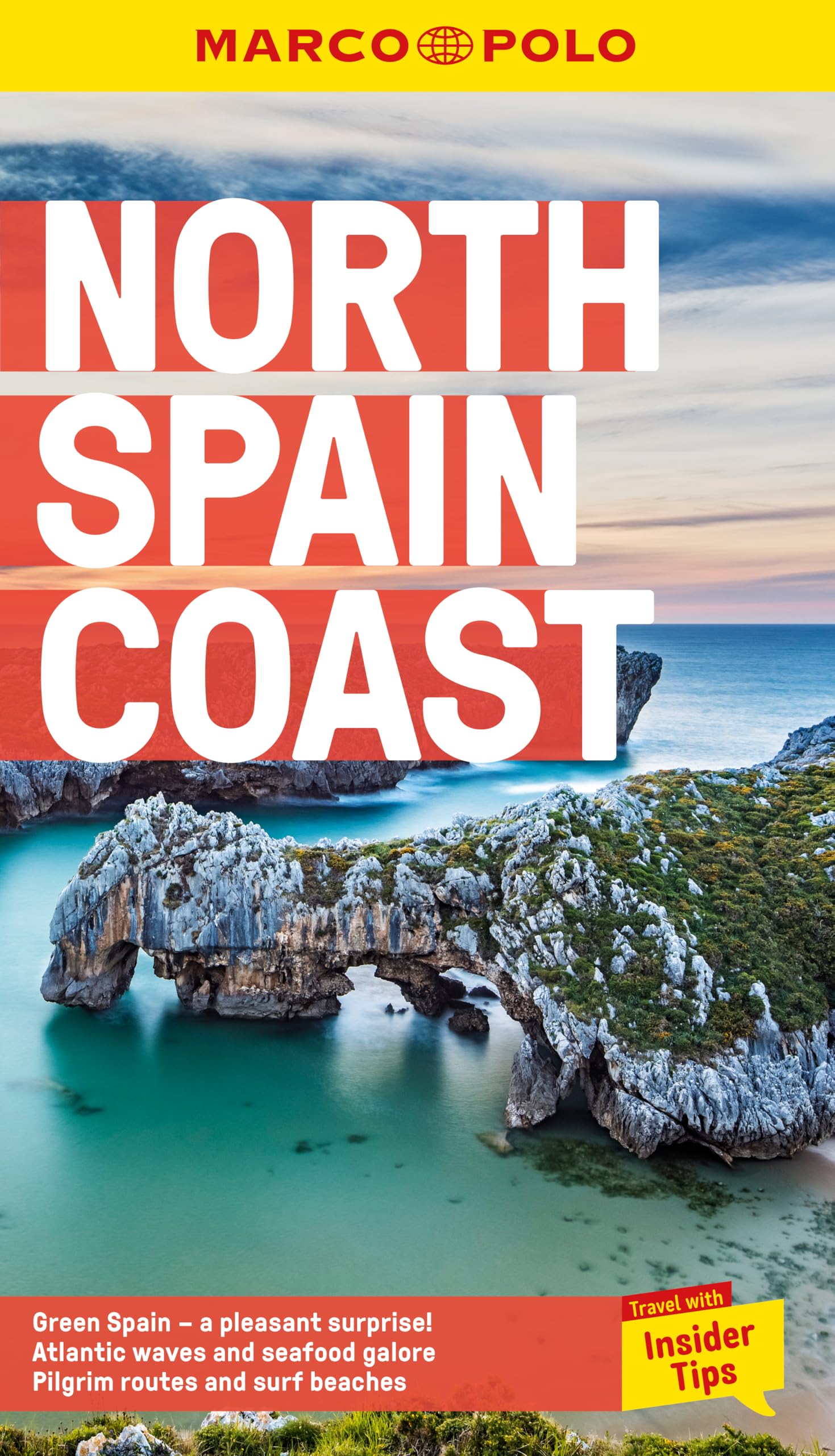 Marco Polo North Spain Coast Pocket Travel Guide | Pull-out Map | Local Knowledge | Covers: San Sebastián, Santander, Galicia and more (Marco Polo Pocket Guides)