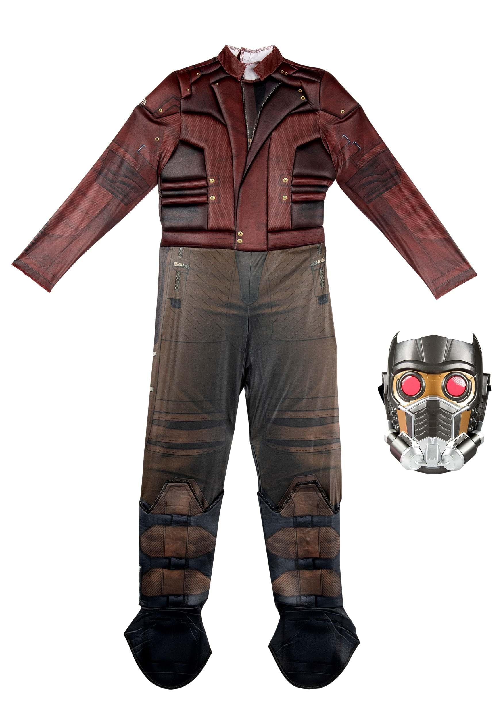 Jazwares - Disfraz de Lord Qualux de Guardianes de la Galaxia para niño, disfraz de Marvel con máscara