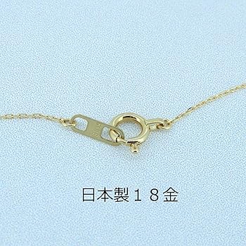 ＹY N商品☘️訳あり商品⚠️ Amazon | [本間宝石] 18金 Y字ネックレス 小豆チェーン スライド