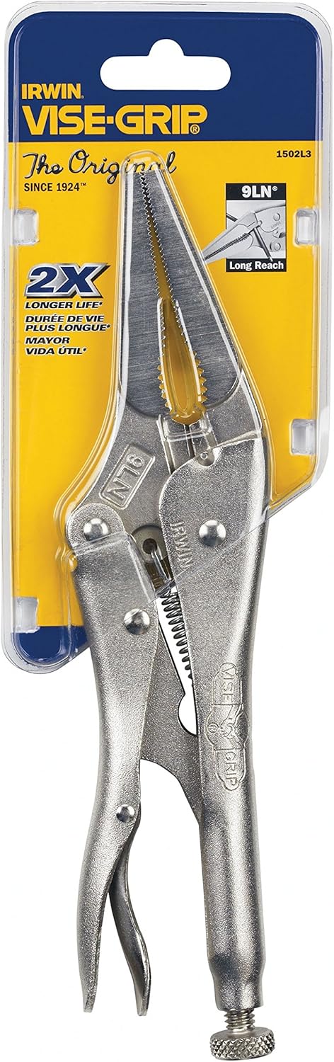 Irwin Vise Grip 1502L3 Long Nose Locking Pliers