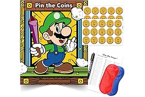 Pin the Coin on the Big Brother Hat Game Set