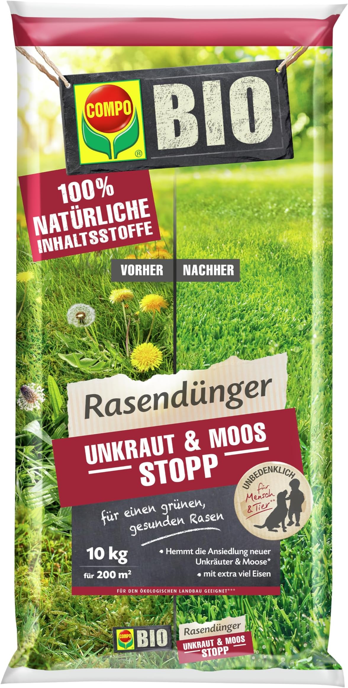 35+ Compo Rasen Moos Frei Herbistop, Bereits 3 stunden nach der