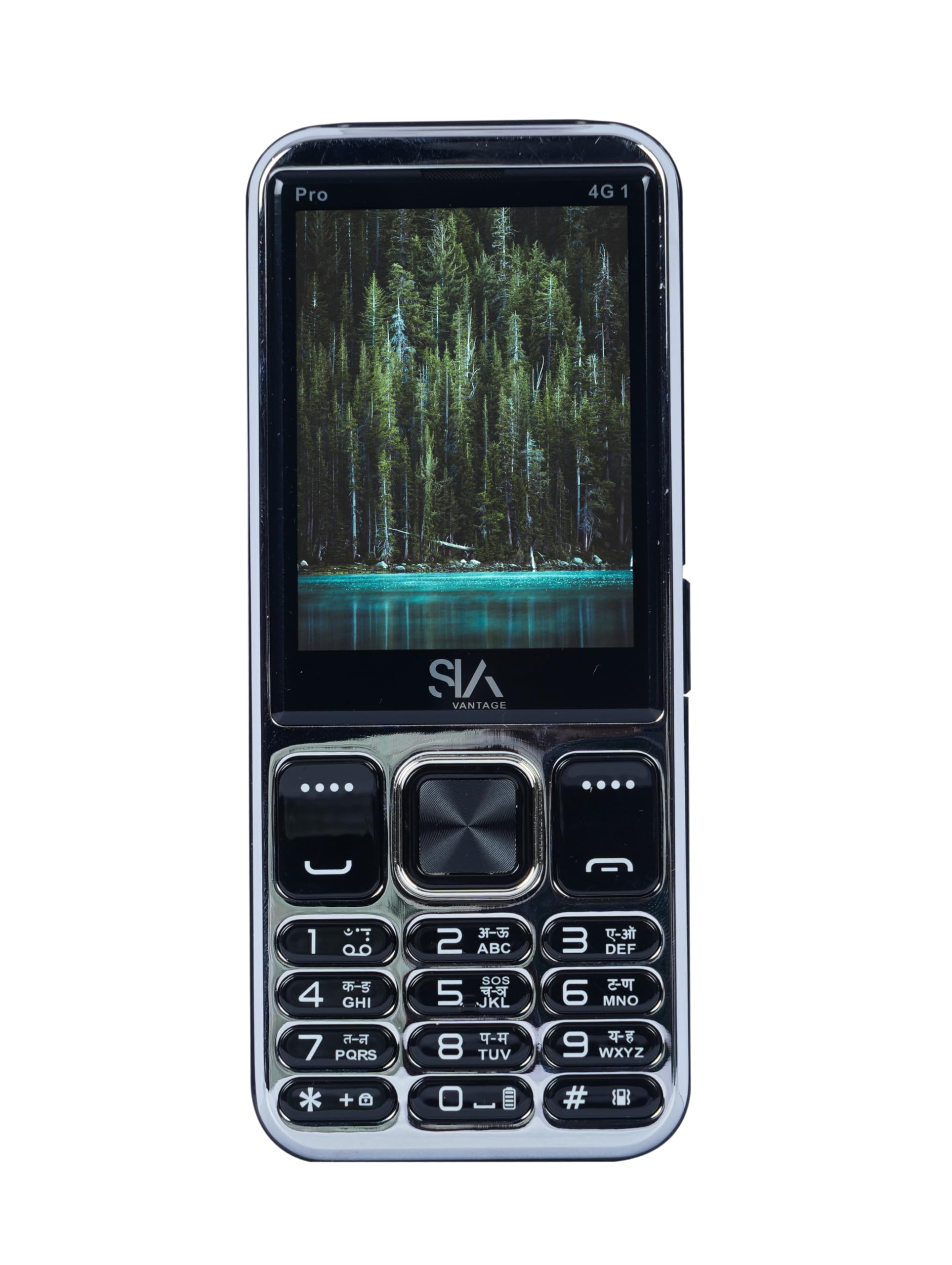 siavantage latest pro 4g-1 dual sim | keypad mobile | with 2.4" display | youtube working | voice changer | bt dialer | call recording | long lasting battery | fm | camera |feature phone| black