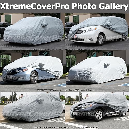 Miniatura 9 de Funda de coche para Toyota Highlander XTREMECOVERPRO PRO Series 2014, 2015, 2016, 2017, 2018, 2019, 2020, 2021, 2022, 2023, color gris