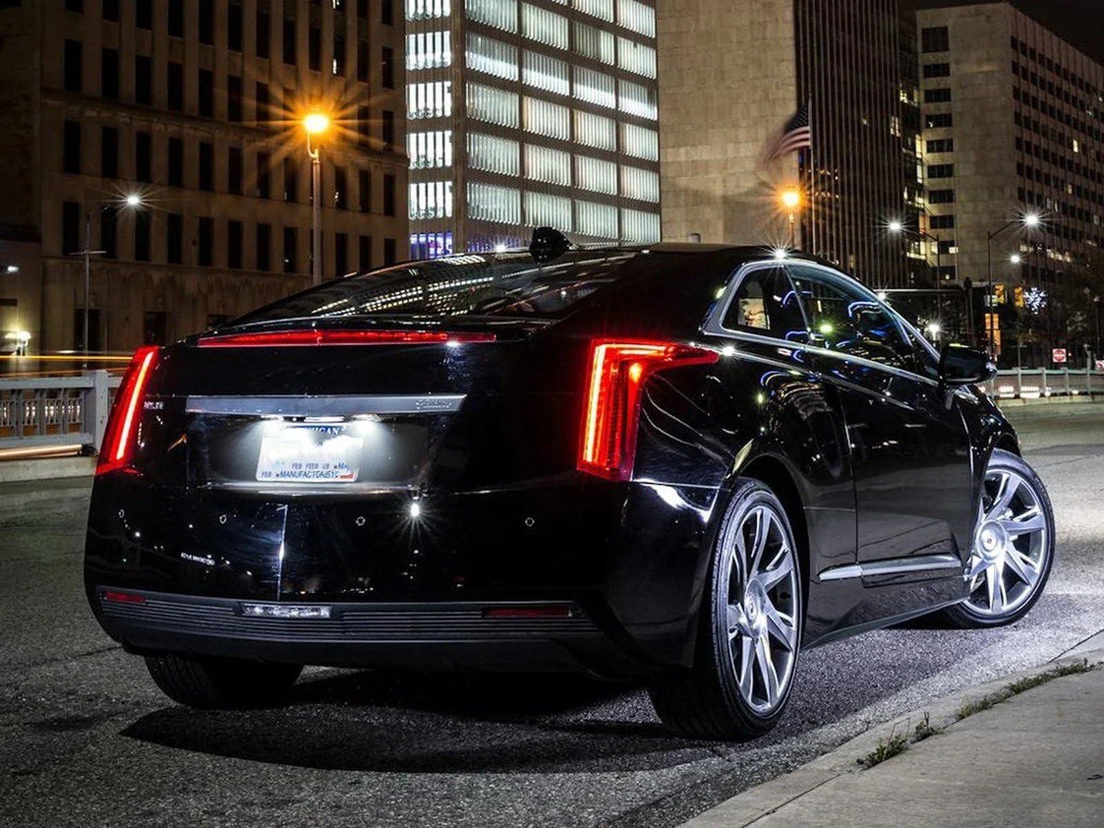 Luci Targa Per Cadillac CTS ELR SRX XTS 2010-2016 2X LED Luce Targa