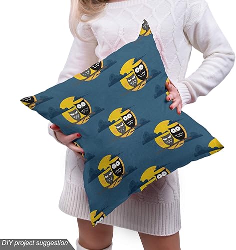 Vista 654 de Ambesonne Tela beige de The Yard, ilustración contemporánea de animales marinos en estilo retro, arte de caballito de mar de cangrejo de pulpo, tela