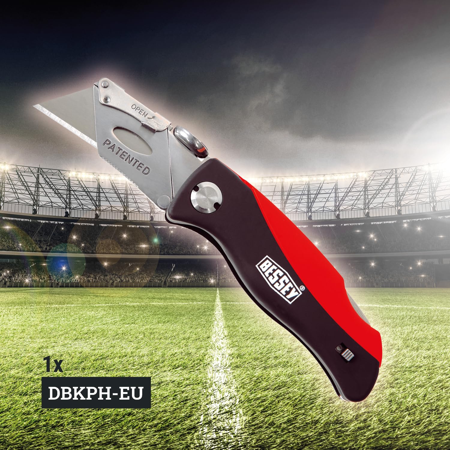 Kit promozionale con una confezione doppia di morsetti a una mano con lama pieghevole Bessey EZ360SET-A Apertura (max.)