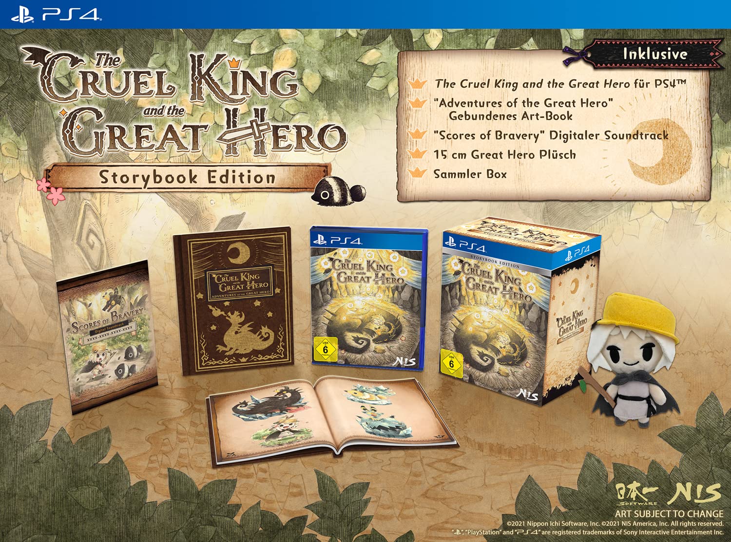 The Cruel King and the Great Hero - Storybook Edition (Playstation 4)