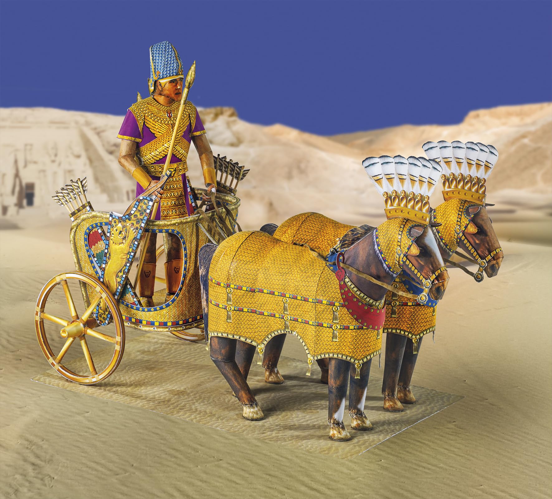 Schreiber Bogen Ägyptischer Streitwagen