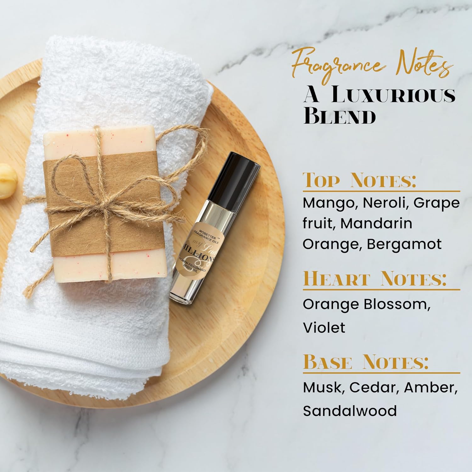 MOBETTER FRAGRANCE OILS My Lady Millions Women Perfume Body Oil - Image 5