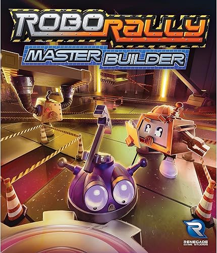 Miniatura 7 de Renegade Game Studios Robo Rally - Master Builder Expansion - Juego de mesa de movimiento programado estrategia, nuevas cuadrículas, edades 12+, 2-6