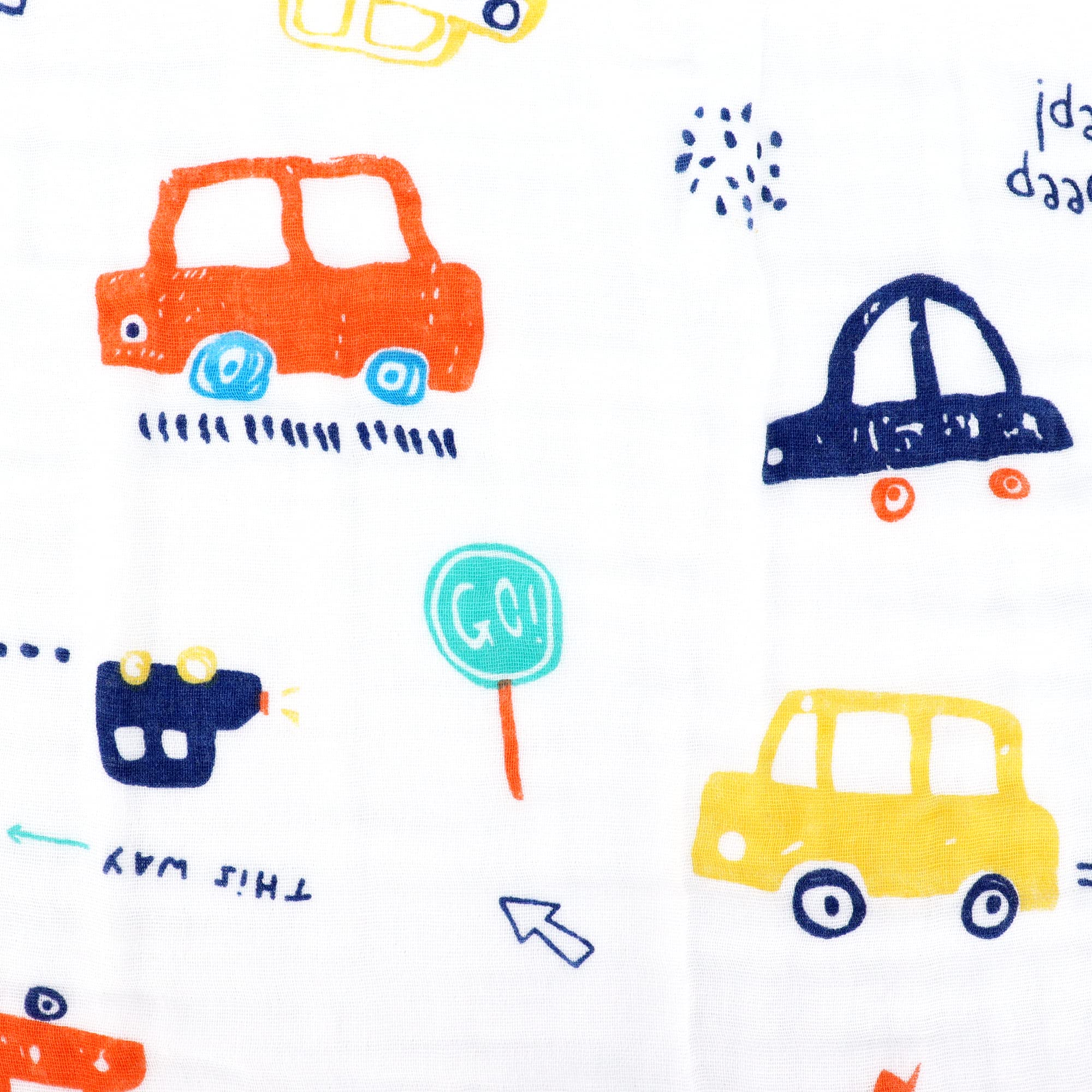 Copertina Neonato Cotone,Coperta in Mussola 6 Strati di Morbido Confortevole Mussole Bambino Asciugamano Copertine Avvolgenti Regalo per Bambini 110 x 110 CM (Macchina Colorata)