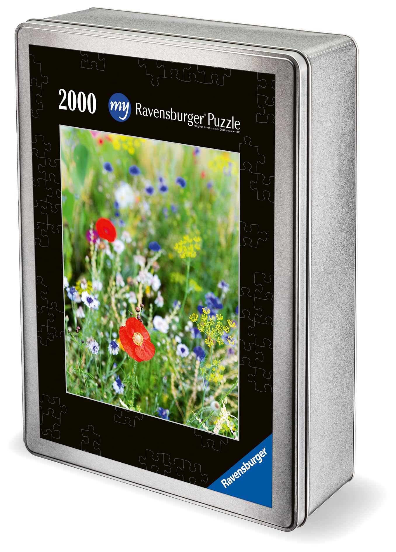 Ravensburger Fotopuzzle 2000 Teile mit eigenem Bild Metallbox Hochformat S | 2000 Teile, Zum Selbstgestalten, Personalisierte Fotogeschenke, Für Kinder und Erwachsene
