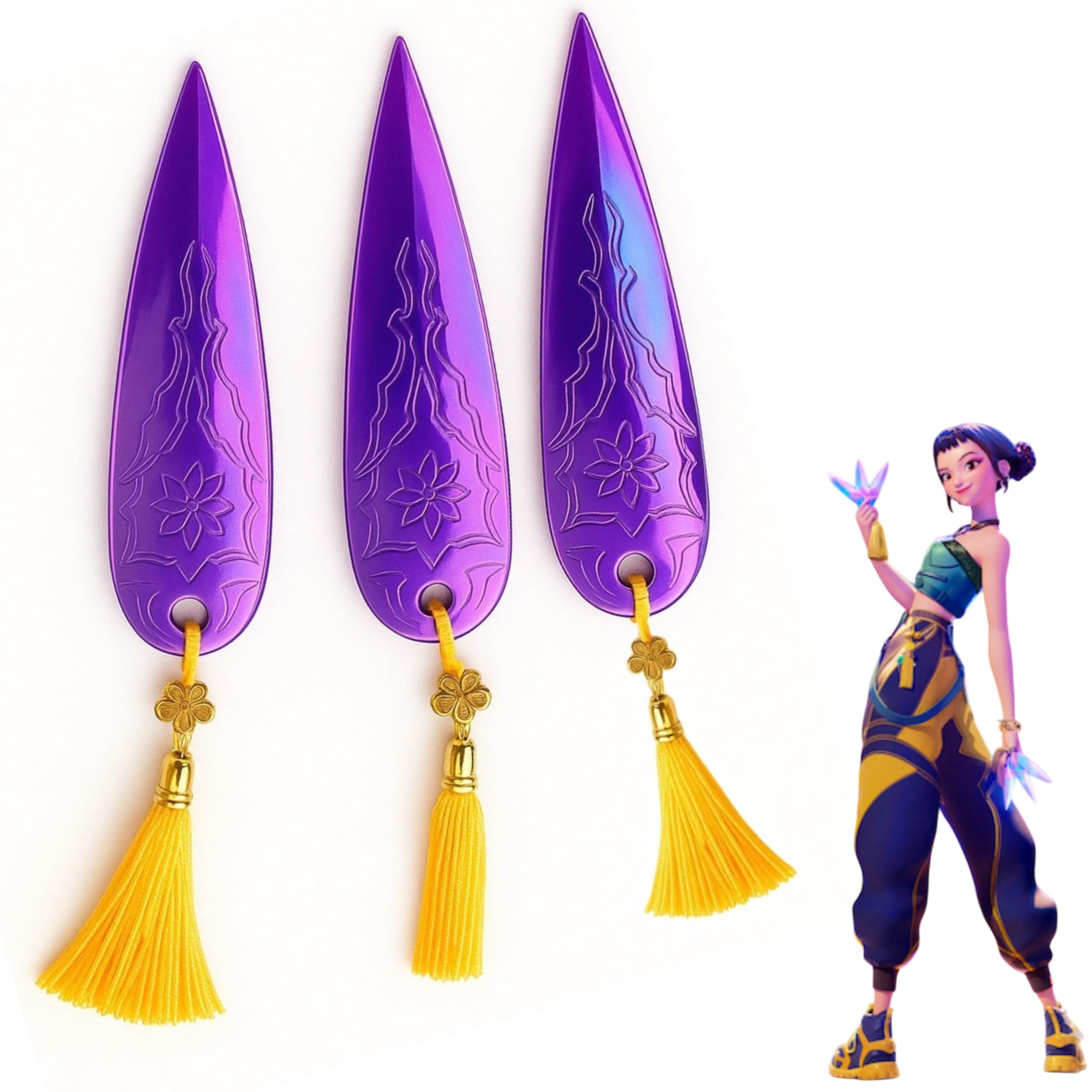 3PC Zoey's Prop Replica for Halloween Cosplay Weapon