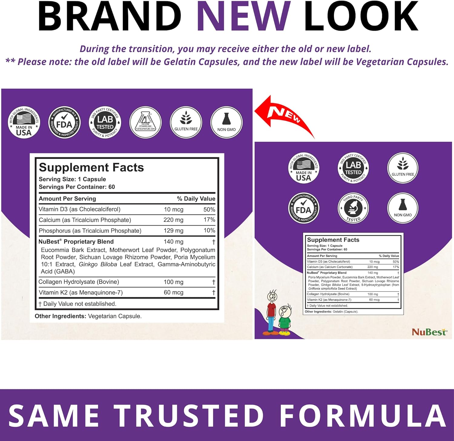 NuBest Tall 10+ - Advanced Bone Strength Formula - Supports Immunity, Healthy Development & Optimal Wellness - for Children (10+) & Teens Who Drink Milk Daily - Pack 2 | 2 Months Supply - Image 3