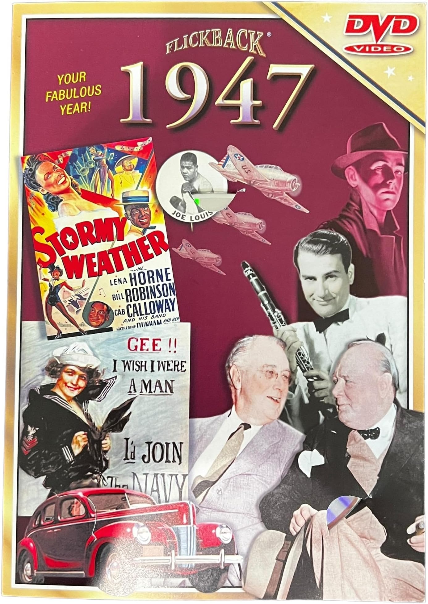 1947 Flickback Greeting Card: Great Birthday or Anniversary Present