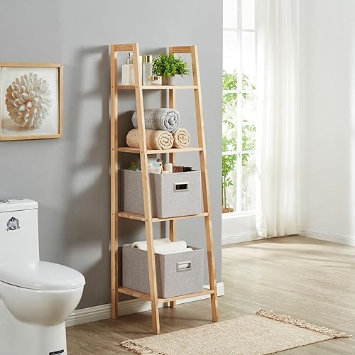 Miniatura 9 de DECOMOMO Contenedores de almacenamiento para estantes de tela robusta para estantes, almacenamiento de juguetes, ropa y libros (paquete de 3, color