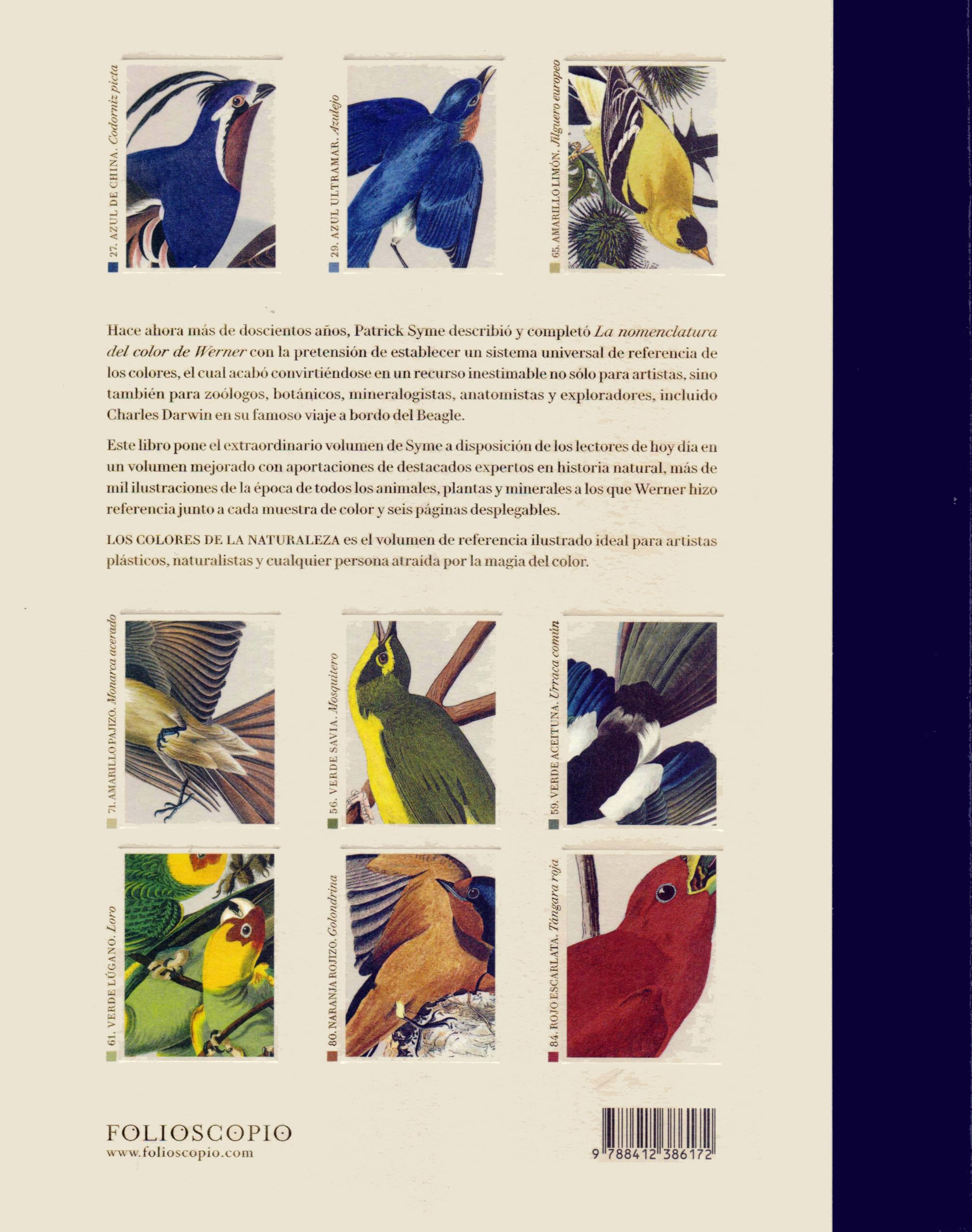 Los colores de la naturaleza: Atlas cromático de los reinos animal, vegetal y mineral. (SIN COLECCION)