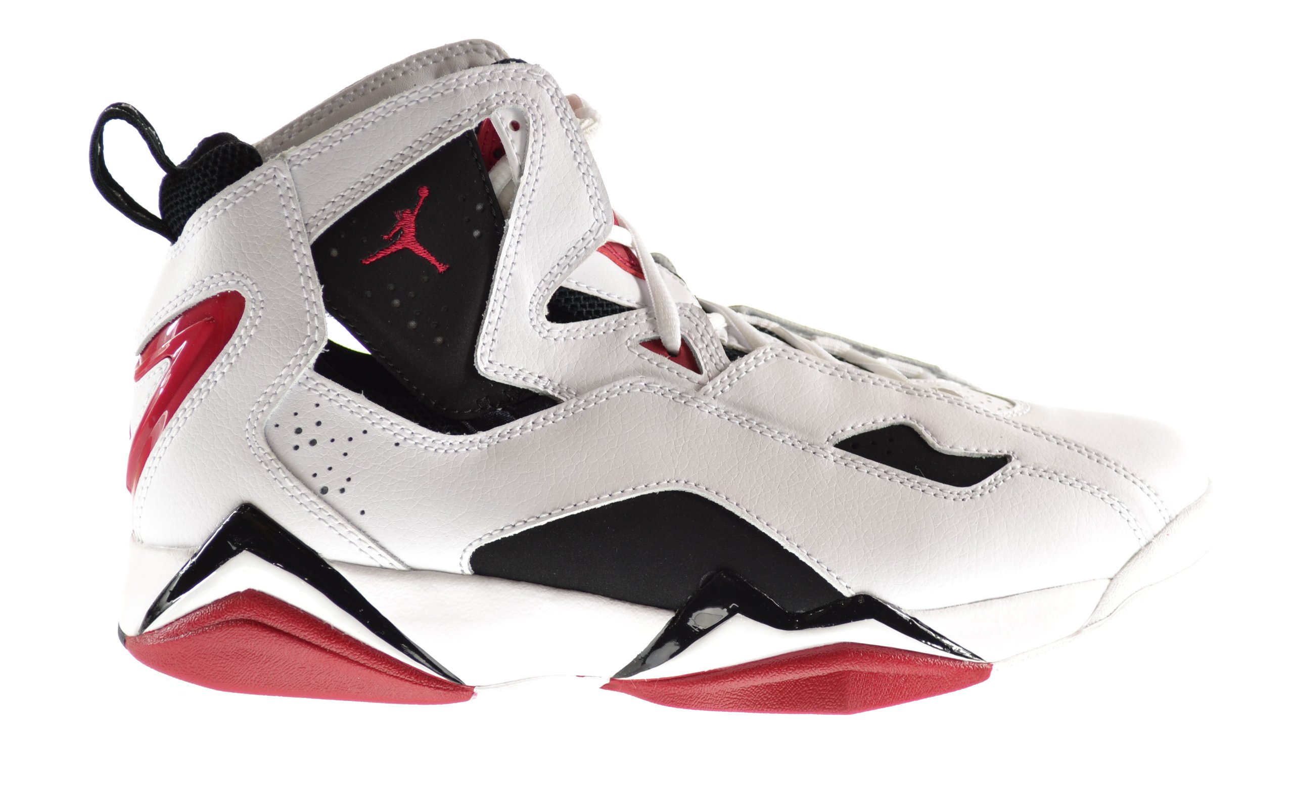 Jordan True Flight Men's Shoes White/Carmine-Black 342964-112