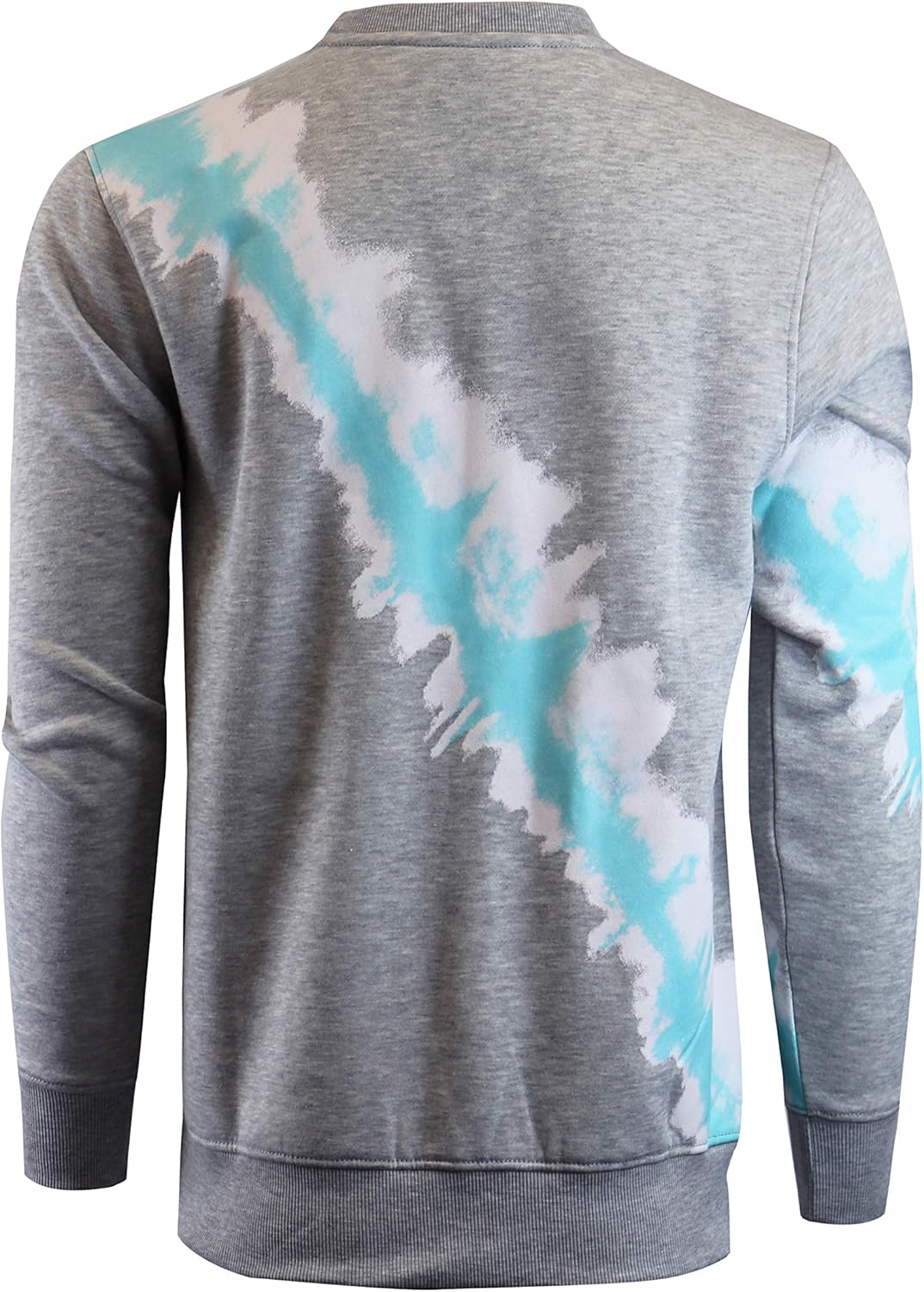 Screenshotbrand Mens Urban Hip Hop Premium Tie Dye Fleece - Pullover Active Urbanwear Street Fashion Crew Neck Sweatshirt - Image 4