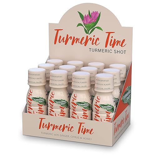 Turmeric Shots - Turmeric with Ginger, Citrus & Honey |