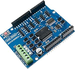 L298P Shield Carte d'extension DC Moteur Module de Conducteur 2A H-Pont 2 Voies