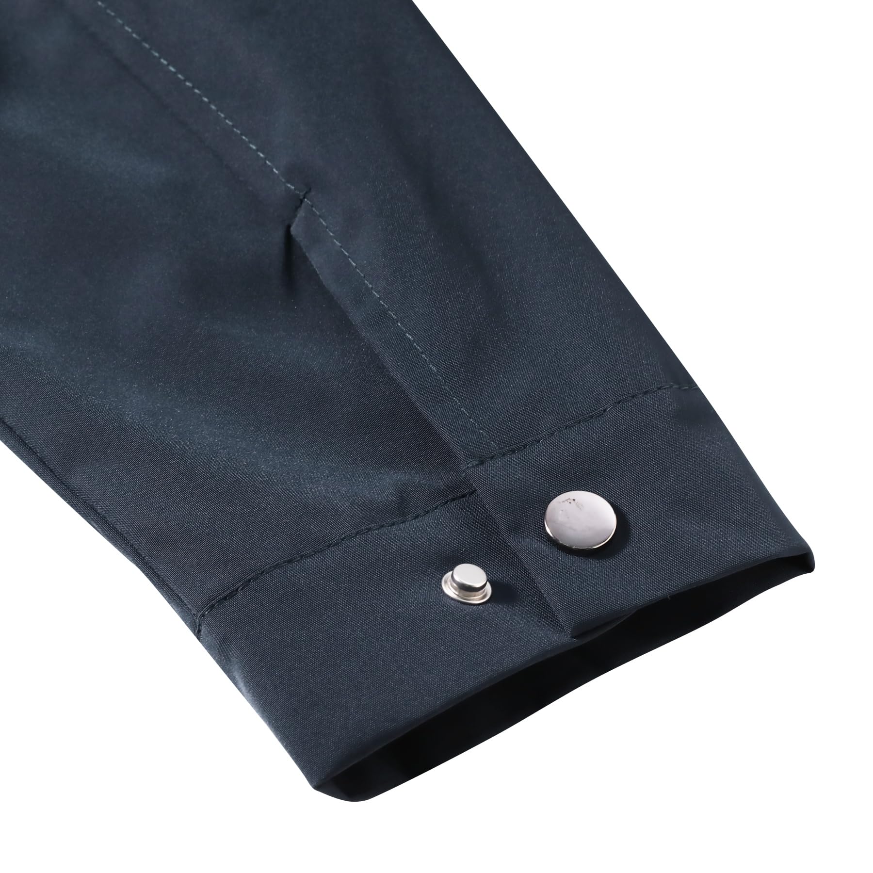 Allthemen Uomo Giubbotto Bomber Leggera Casual Giacca Collo Alto Zip Con Tasche Business Jacket Sportiva