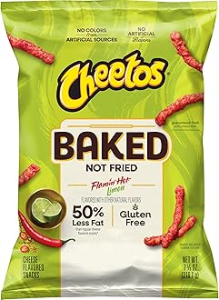 Baked Cheetos Crunchy Flaming Hot Limon, 7.625 Oz